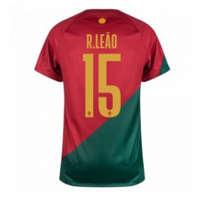 Portugal Rafael Leao #15 Replica Home Stadium Shirt World Cup 2022 Short Sleeve